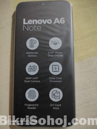Lenovo A6 Note OFFICIAL INTACK